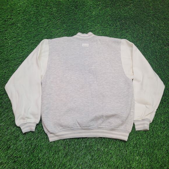 VTG 90s GEAR for Sports West Virginia WVU Mountaineers Varsity Jacket Mens M - Picture 5 of 6